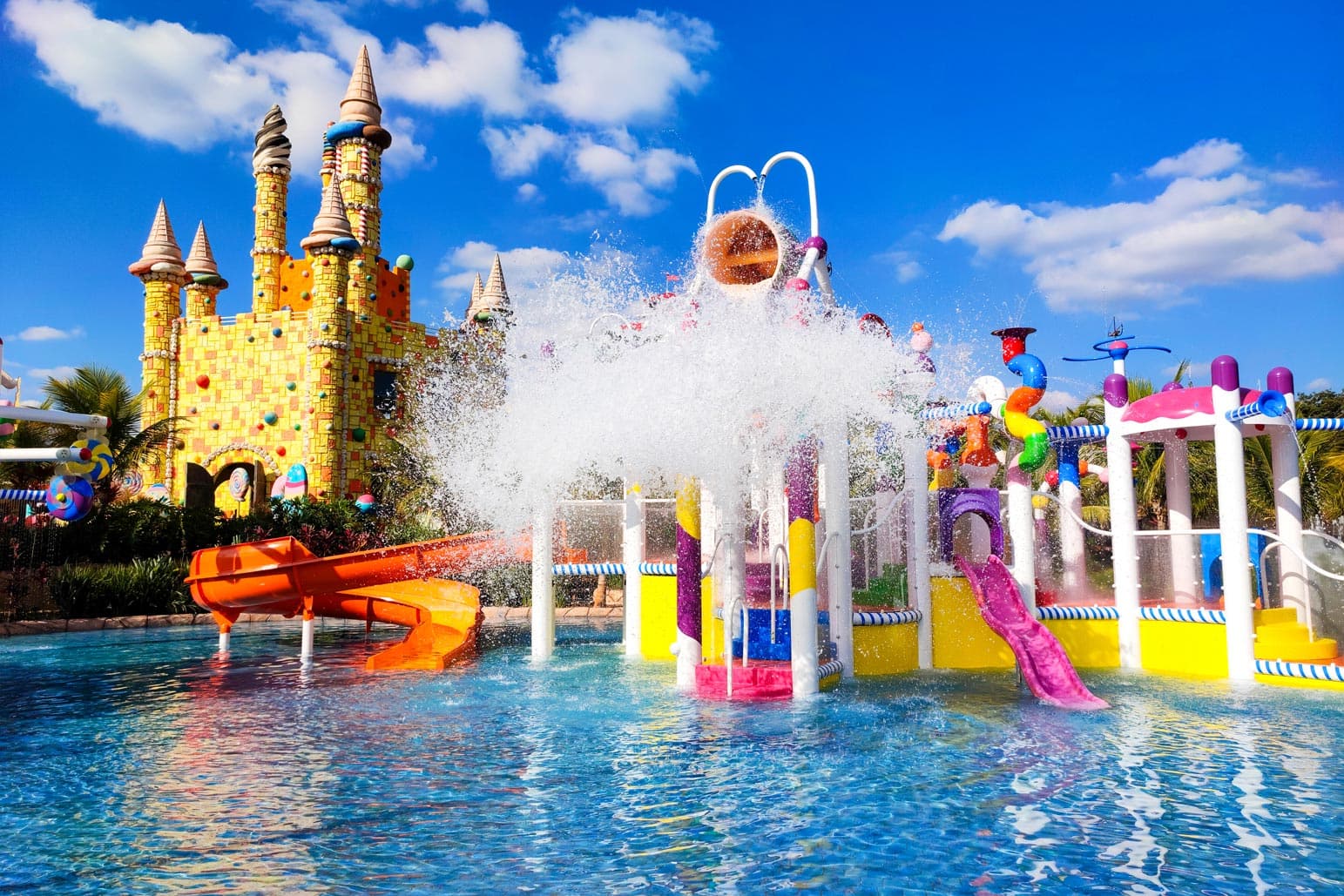 Parque infantil do Thermas de São Pedro